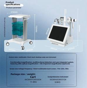 Análise do Couro Cabeludo com Design Inteligente, Microcorrente, Aquecimento por Choque, Promove Absorção, Disponível para Salões de Beleza - Product Image 5