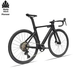 Bicicleta de Carretera Profesional de 12 Velocidades, de Fibra de Carbono, Cuadro Aerodinámico, Frenos de Disco, Diseño Ligero para Ciclistas Adultos Zxc-262 12-sp - Product Image 2