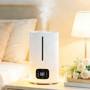 <span class=keywords><strong>Humidificador</strong></span> de Aire Ultrasónico Inteligente de Diseño Moderno, Gran Volumen de Vapor de 5L, Difusor de Aire Silencioso para Dormitorio, para un <span class=keywords><strong>Ambiente</strong></span> Confortable - Product Image 2