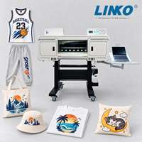 Imprimante DTF A1 LINKO avec quatre têtes d'impression I3200, machine d'impression numérique à jet d'encre pour vêtements