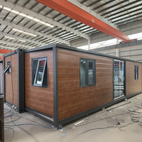 Maison conteneur préfabriquée respirante XH Custom Design de 20 pieds, maisonnette extensible pour appartement mobile moderne