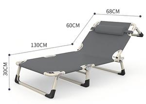 Letto pieghevole regolabile multifunzionale-durevole e portatile per uso domestico, alberghiero e esterno - Product Image 3