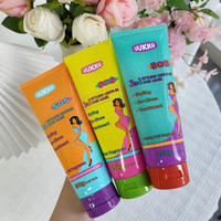 Masque capillaire sans rinçage UUKKG aux senteurs variées, 250 g chacun, 3-en-1 : Coiffant, anti-frisottis, revitalisant pour cheveux ternis, kit de traitement professionnel à domicile