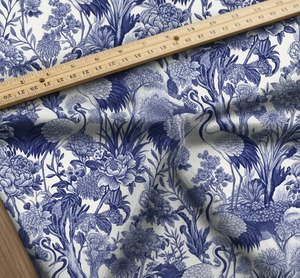 Tela de Tapicería Floral de Lujo por Metro, en Terciopelo Holandés, Satén, Lino, Lona, Terciopelo Matty Celosia para Sofá - Product Image 3