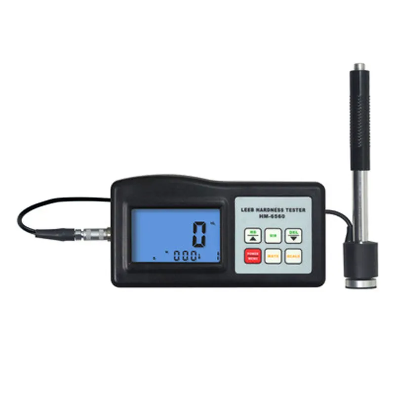 HM-6560 Portable Digital Metal Steel Durometer Leeb Hardness Tester Stiffness Tester