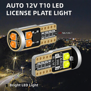 Luz LED Azul para Matrícula de Auto 12-24V T10 3030 6SMD, Luz de Señalización para Coche con 1 Año de Garantía - Product Image 2