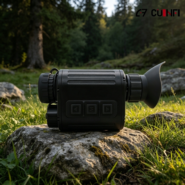 Multifunctional Waterproof IP67 Shockproof 7 Types Reticle Thermal Imaging Scope 640x512