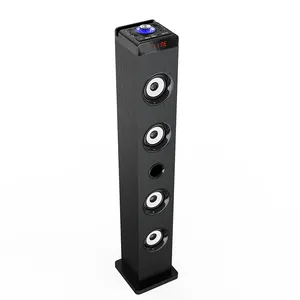 2.1 kanal süper bas kablosuz kule hoparlör telefon Dock ile inşa Subwoofer ev sineması sistemi hoparlörler