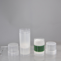 Bouteille en plastique vide cosmétique 50ml 75g emballage de déodorant anti-transpirant conteneur de bâton de déodorant de parfum solide