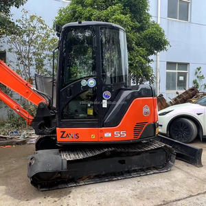 Ready to ship Used Hitachi ZX55 ZX50 5 Ton <b>Small</b> Excavator Machine with Affordable Price Farmland Renovation Digger - Product Image 2