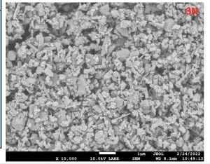 Pureté CAS 98% de poudre de 99% pièces en céramique de nitrure de silicium de phase <span class=keywords><strong>alpha</strong></span> grande et produits en métal et en métal - Product Image 3
