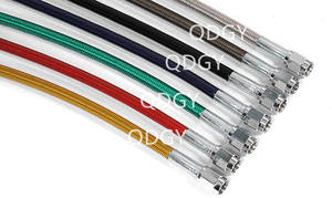 Tuyau de frein tressé universel sur mesure de haute qualité en acier inoxydable avec extrémité AN3 pour <span class=keywords><strong>moto</strong></span> Harley Davidson - Product Image 6