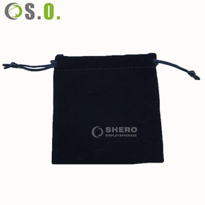 Bolsa de Embalaje de Joyería de Terciopelo con Cordón, Bolsa de Regalo de Joyería de Lujo con Logotipo Personalizado - Product Image 6