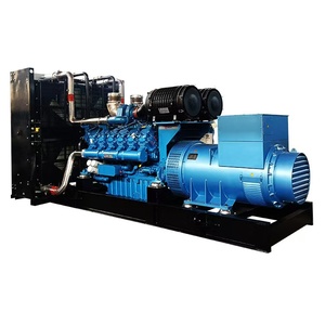 Groupe électrogène silencieux à moteur, machine à refroidissement individuel, faible bruit, triphasé, puissance 1000 kW, alternateur 240 V/480 V - Product Image 6
