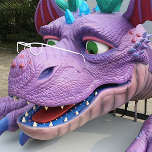 Figura de dragón de dibujos animados de tamaño real, Artificial, animatrónico - Product Image 6