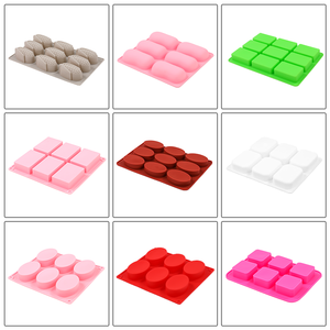 MUYULINS Custom <b>Silicone</b> Bath Mold Various Shapes Square, Oval, Corn-shaped Patterns LFGB Non-stick Multi-functional Suitable - Product Image 4