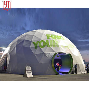 เต็นท์ทรงโดมขนาดใหญ่ เส้นผ่านศูนย์กลาง 10 เมตร สำหรับขายจากโรงงาน - Product Image 5