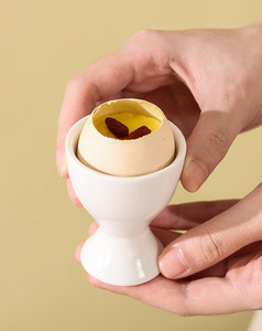 Support à œufs minimaliste nordique blanc pur, créatif, pour petit-déjeuner, ustensile de table, <span class=keywords><strong>mini</strong></span> tasse sur pied - Product Image 5