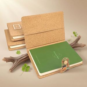 Libreta Ecológica A5 de Corcho para Comercio Exterior, Venta al por Mayor, Set de Oficina y Regalo, Encuadernación Cosida, China - Product Image 1