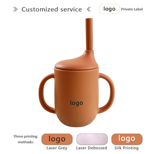 Vaso <span class=keywords><strong>de</strong></span> Agua para Bebés con Pajita, Material Resistente al Calor, Apto para Microondas, Ecológico, con Asa - Product Image 4