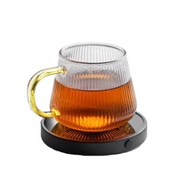 Cadeaux de Noël Chauffe-tasse à café avec plaque chauffante à arrêt automatique Chauffe-tasse USB