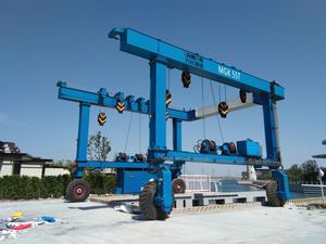 Elevador de Barcos Móvil Marino de 10t 20t 50t 60t, Grúa Pórtico con Control PLC, Certificación ISO, <span class=keywords><strong>Precio</strong></span> - Product Image 6
