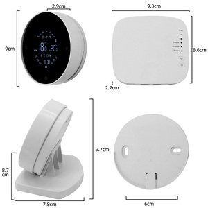 Tuya WiFi <span class=keywords><strong>Thermostat</strong></span> intelligent pour chauffage de chaudière à <span class=keywords><strong>gaz</strong></span>, batterie RF récepteur <span class=keywords><strong>sans</strong></span> <span class=keywords><strong>fil</strong></span> contrôleur de température prise en charge Alexa - Product Image 6