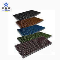 DIP P10 32X16 Modul Layar Iklan Led Digital Dapat Diputar Luar Ruangan P10 Modul Peraga Led Warna Merah Hijau Biru Putih Kuning