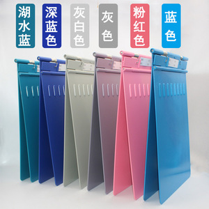 แฟ้มบันทึกทางการแพทย์พลาสติก 24.5x32.5 ซม. หนาขึ้น วัสดุ ABS สำหรับเก็บข้อมูลผู้ป่วยนอกโรงพยาบาล สีชมพู - Product Image 5