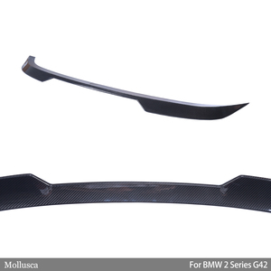 For 2 Series G42 Couep CS Style Real Dry Carbon Fiber <b>Rear</b> <b>Spoiler</b> Trunk Wing 2021-2024 - Product Image 4