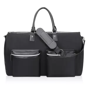 Özel giysi takım çantası 420D naylon valiz seyahat çantası 40 inç toz geçirmez koruyucu giysi saklama çantası