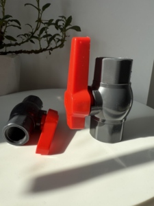 <span class=keywords><strong>Vanne</strong></span> à boisseau sphérique simple en PVC/UPVC <span class=keywords><strong>de</strong></span> haute qualité, prix usine, vente chaude DIN - Product Image 2