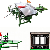 Machine à bois multifonction PFA16 - Scie à table, dégauchisseuse et raboteuse combinées avec table coulissante