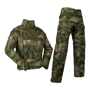 Chasse en plein air respirant A-TACS Camo <span class=keywords><strong>plissé</strong></span> grenouille costume ensemble avec EVA genou épaule <span class=keywords><strong>coude</strong></span> rembourrage - Product Image 6
