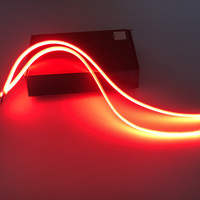 DRL-Streifenleuchte RGB Auto-Türwarnleuchten Farbwechselnde Blitzlichter 5050 60cm LED-Streifenlampe Atmosphärenlicht
