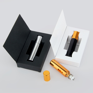 Lote de 50 Cajas de Embalaje de 10 ml, Envase Cilíndrico con Rodillo de Vidrio para Aceites Esenciales, Perfumes y Cosméticos - Product Image 3