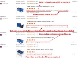แบตเตอรี่ CATL 302ah จากสหภาพยุโรป 3.2v 50ah 100ah 120ah 230ah 272ah 280ah 300ah 320AH 302ah ลิเธียมไอออน - Product Image 5