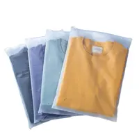 Hot Sale Multi Colors Benutzer definierte Logo T-Shirt Schuhe Frosted Poly Matte Taschen Verpackung Tasche Kleidung