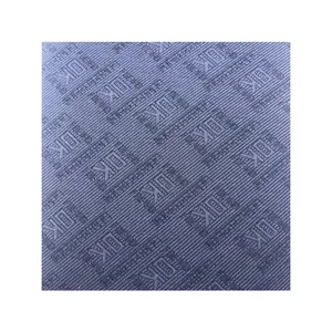 Fabric Supplier Manufacturing Letters Knitted Modal Polyester Wool Cotton Embossed Jacquard Fabrics For Clothing AW23006