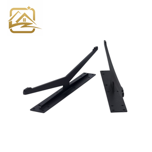 Wholesale Factory Suppliers Durable Solid V Shape Iron <b>Sofa</b> <b>Legs</b> Black <b>Legs</b> For Furniture For Living Room <b>Sofa</b> And TV Cabinet - Product Image 2