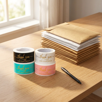 Etiquetas Adhesivas de Vinilo Impermeables, Rectangulares, de Grado Alimenticio, Personalizadas con Logotipo Impreso, para Empaquetado de Cosméticos, Venta al Por Mayor