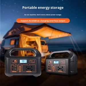 Banco de Energía Solar Portátil de 300W MPPT con Onda Sinusoidal Pura para Acampar al Aire Libre, Emergencias, Cortes de Energía, 220V 110V Eg009Li Onda Sinusoidal Pura - Product Image 5
