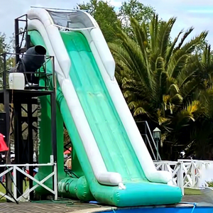 Factory Customized Outdoor Commercial Pvc <strong>Pool</strong> <strong>Slide</strong> Inflatable Swimming <strong>Pool</strong> Water <strong>Slide</strong> Suitable for Backyard Party - Product Image 1