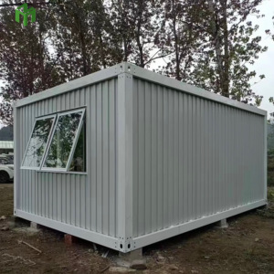 Phẳng Bao Bì Container Có Thể Tháo Rời Đúc Sẵn Container Nhà 20 Chân Cửa Hàng Sử Dụng Trường Hợp Thiết Kế Sống Container Nhà - Product Image 2