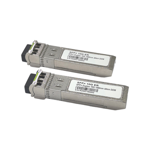 SFP + Duplex 10GBase-ER (1550nm, SMF, 40km, LC, DDM) Module SFP + émetteur-récepteur WDM - Product Image 1