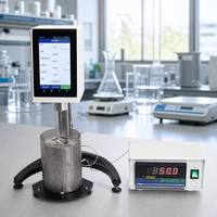 DV2THA Digital Rotational Viscometer Viscosimetro Viscosity Meter Tester Layar Sentuh Laboratorium Suhu Tinggi