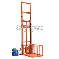 Plateforme élévatrice hydraulique à prix d'usine 500-1000 kg, hauteur 2-12 m, pour la construction, les entrepôts et la maison