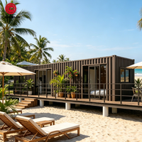 Cogsun – Maison mobile de luxe préfabriquée en acier pour usage commercial, vente en gros