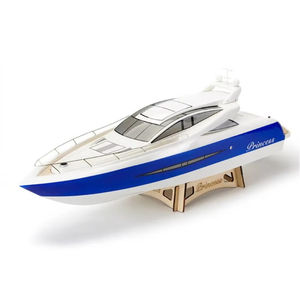 TFL 1305 yate de lujo princesa grande de fibra de vidrio 1310mm O-Boat <span class=keywords><strong>RC</strong></span> Gas barco 30CC motor <span class=keywords><strong>gasolina</strong></span> ARTR barco con doble timón - Product Image 1