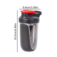 Bouteille shaker de sport en plastique 300 ml pour protéines et café – Meilleure vente